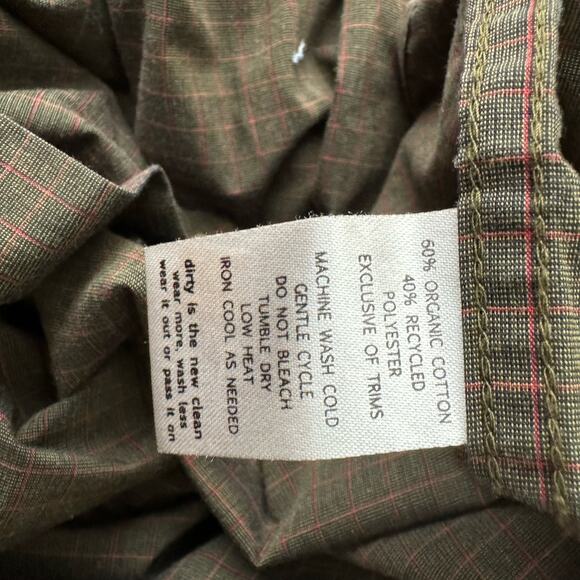 Horny Toad Long Sleeve Brown Button Down Shirts Men’s Size M - Picture 6 of 6